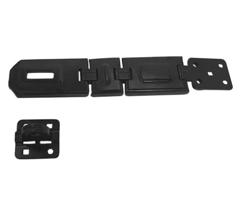 concealed safety hasp double flexible