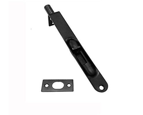 flush bolt round shape